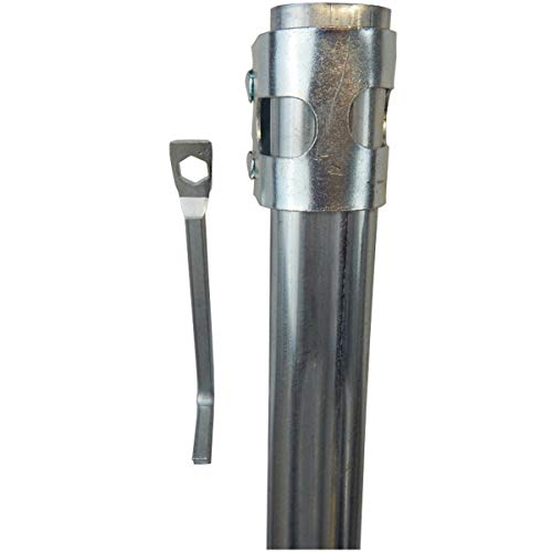 SHW-FIRE Blattsense 65cm mit 150cm Stahlrohrstiel - Ideale Sense – Bild 5