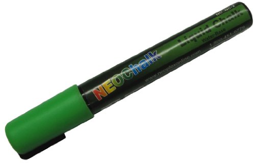 NeoChalk Liquid Chalk Marker Chisel Tip - Green