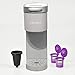 Keurig Mini Reusable K cup with Adapter - Durable And Easy To Use - Keurig Mini Plus Reusable K cup (Pack of 2 + Adapter)