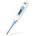 Adoric Medical Digital Oral Thermometer for Kids and Adults - 10 Sec Fast and Accurate Reading, Basal Temperature Thermometer with Fever Indicator by Mouth Rectal Underarm