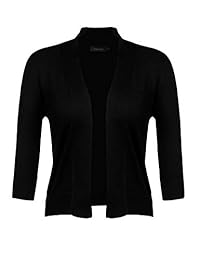 prance Cardigan Sweaters for Women 3 4 Sleeve Open Front Knit Cardigan Casual Sweater