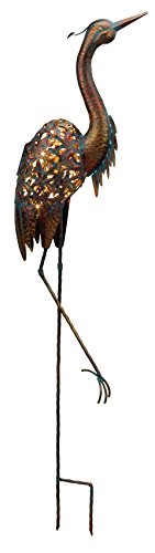 Regal Art & Gift Solar Bird Stake - Heron
