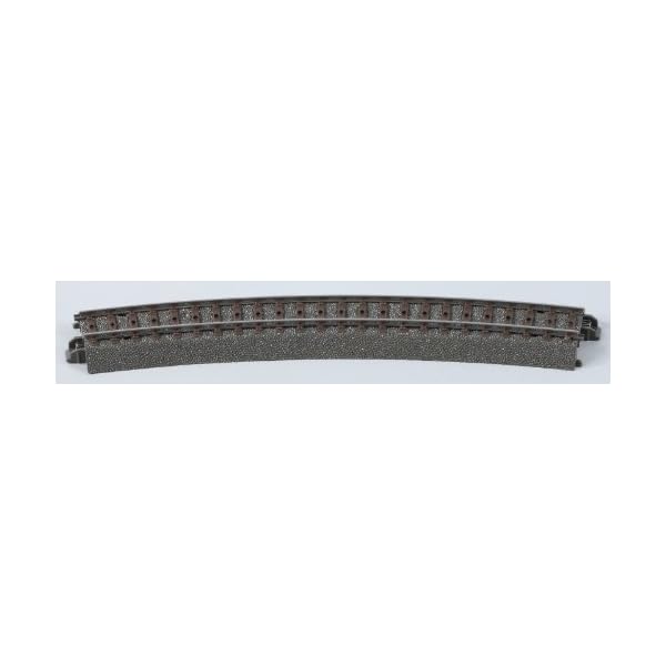 Märklin H0 24224 gebogenes Gleis R2=437,5 mm / 24,3° (Weichenbogen), 1 Gleis