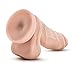 Blush Novelties, X5 Plus 5.75 Inch Dildo, Ultrasoft Lifelike Realistic, Slim 1.2