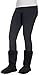 Women's Fleece Lined Leggings with Seamless Panels & Fine Ribbed Pattern