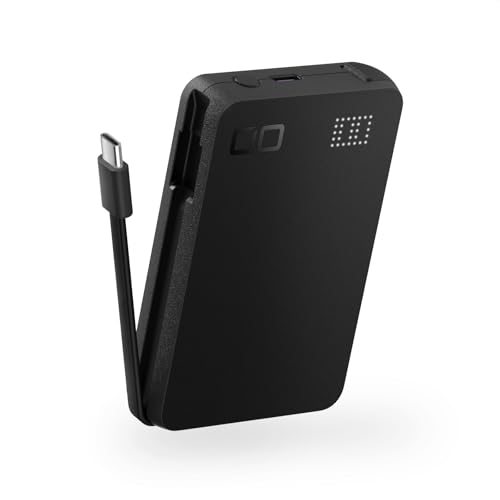 CIO モバイルバッテリー ケーブル内蔵 [薄さ 18mm] タイプC 30W 10000mAh 軽量 小型 薄型 iPhone 15 / Android/Macbook/ノートPC/iPad用 USB Type-C 急速充電 SMARTCOBY Pro SLIM Cable 35W商品画像