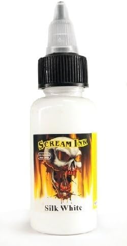 SCREAM Tattoo Ink 4-oz -SILK WHITE- Tattoo Supplies by Scream ink