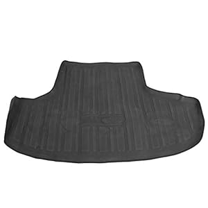 aqxreight – PVC Kofferbak Vloermat Achter Cargos Lade Kofferbakbescherming Zwart Bescherming Past op Mark X 2004-2009