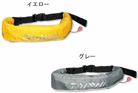 Amazon Daiwa ダイワ ウォッシャブルライフジャケット ウエストタイプ手動 自動膨脹式 Df 20 フリー ダイワ Daiwa ライフジャケット フローティングベスト