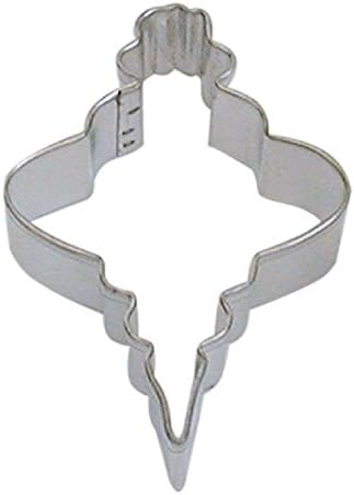 Fancy Oval Ornament Cookie Cutter 3.5" Christmas Bake Sugar HolidayGift Fondant