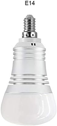 Jungles WiFi Smart Bulb Colour Dimmable 15W RGB Smart Light E14 LED Smart Light Works with Amazon Echo Alexa Google Home and Other Smart Audio