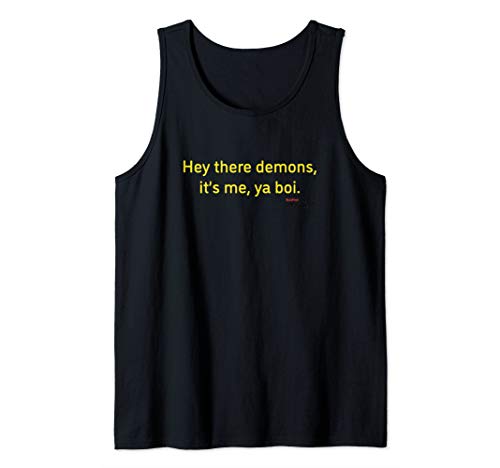 BuzzFeed Unsolved Hey There Demons Boi Tank Top