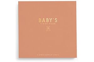 Lucy Darling Baby Memory Book – Teddy Bears' Picnic | Luxury Baby First Year Book & Photo Album | Gender Neutral Keepsake Journal for Milestones, Memories & Photos | Thoughtful Pregnancy Gift