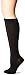 MediPeds womens Peds Diabetic Over the Calf With Compression Fit 2 Pairs dress socks, Black, W 6-10 M 6-9 US