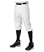 Alleson Athletic Men's Knicker Baseball Pant,White,Medium
