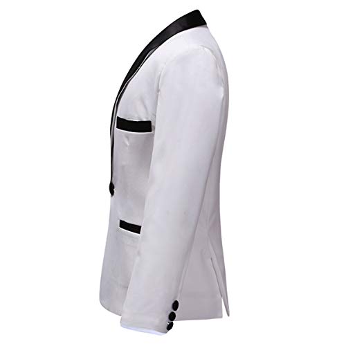 image for Boyland Boys Suits Slim Fit Shawl Lapel 3 Pieces Tuxedo Suit Jacket Ve