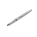 Sharpie Stainless Steel Grip Pen, Fine Point (0.4mm), Black, 1 Count