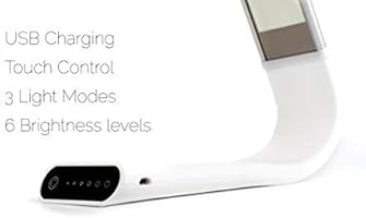 luxe cordless eye friendly led desk lamp