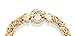 Miabella Italian 925 Sterling Silver, 18Kt Gold Plated 9mm Byzantine Bracelet for Women, Handmade in Italy (yellow-gold-plated-silver, Length 7.0 Inches (x-small))
