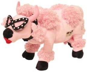 Cow Parade "French Moodle", Houston 2001 Limited Edition Stuffed Cow