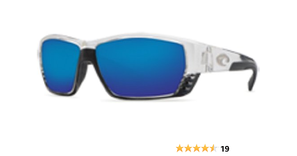 Amazon.com: Costa Del Mar Tuna Alley Gafas de sol - Marco de cristal -  Lente espejo azul 580G : Ropa, Zapatos y Joyería