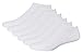 FORMEU Women's Casual Low Cut Ankle Socks, 7-10, White