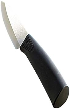 Rosenstein & Söhne Messer Keramik: Keramik-Schälmesser mit 8 cm Klinge (Keramik-Haushaltsmesser)