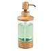iDesign Formbu Bamboo Refillable Soap Dispenser - 3