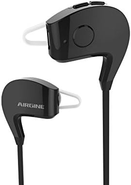 Bluetooth headphones,AIRGINE cellphone Sport Headset Headphones Sweatproof Running Exercise Stereo Earbuds Earphones Headsets-Compatible With iPhone,iPad, Android and more (black)