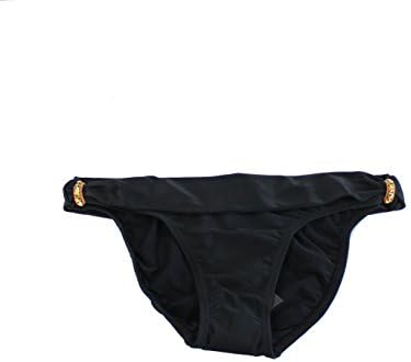 Vix Paula Hermanny Womens Studded Bikini Bottom Black XS