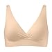 Bravado Designs Ballet Nursing Sleep Bra | Pull Away for Breastfeeding | Bare | S