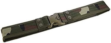 Tactical Duty Belt Canvas Buckle Belt Casual Waistband Meeyoop Quick Release Security Training Tactical Belt Web Belt Strap Heavy Belt for Outdoor Sports Hunting