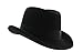 Milani Homburg Fedora Wool Felt Hat W/Grosgrain Band and Feather Detail GF Style FD-223