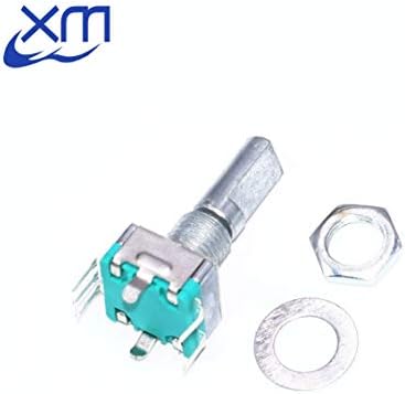 Original,Rotary encoder,code switch/EC11/ audio digital potentiometer,with switch,5Pin, handle length 20mm,