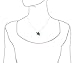 Sterling Silver Synthetic Blue Opal Turtle Pendant Necklace, 16+2