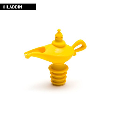 Oiladdin Oil Pourer & Stopper By Peleg Design