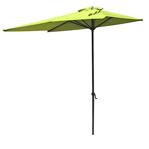 half rectangular patio umbrella