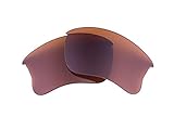 LenzFlip Replacement Lenses for Oakley FLAK Jacket XLJ - Brown Polarized Lens