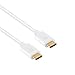 CableCreation USB C to USB C Cable 60W 3A Fast Charging, 6.6 Feet Braided Type C to Type C Cable, Compatible with MacBook Pro 13inch, MacBook 12inch, Pixel 4XL/3XL, Galaxy S20/S9/S9 Plus, 2M/ White