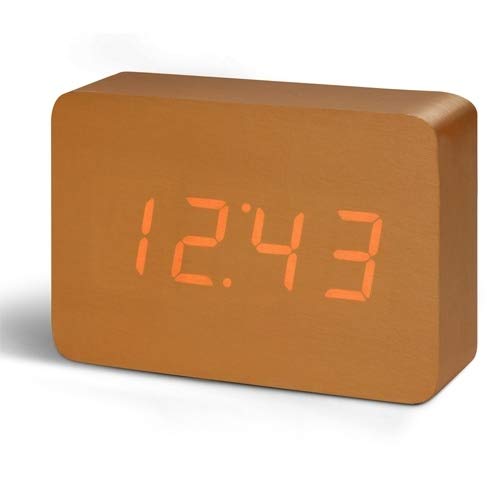 Gingko Brick Copper Click Clock