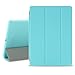 BESDATA Ultra Thin Magnetic Smart Cover Translucent Back Case for 2013 iPad Air + Screen Protector + Cleaning Cloth + Stylus(Blue)