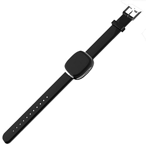 L@YC Fashion Smart Bracelet Bluetooth Heart Rate Blood Pressure Movement Step Treadmill Bracelet, Silver Black