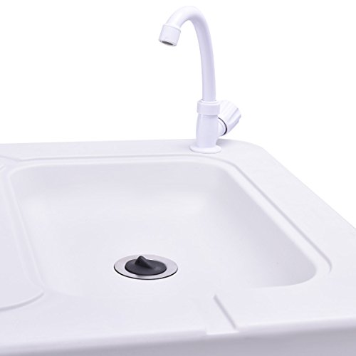 Gymax Fish Table Portable Folding Fish Table Fish Fillet Cleaning