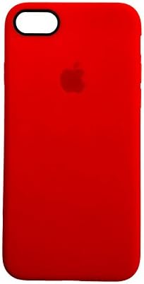 PIVCO Silicone Case and Cover for iPhone 8 (Red)