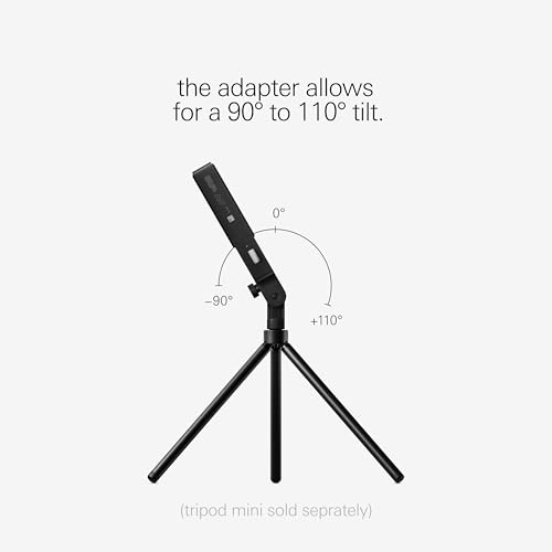 Teenage Engineering CM–15 Portable Studio Condenser Microphone with USB-C Audio and Charging, 3.5 mm mini Jack line Out, 48 V Phantom mini XLR, 10 Hour Rechargeable Battery and gain Switch (Black)