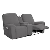Easy-Going Stretch Recliner Loveseat Cover with