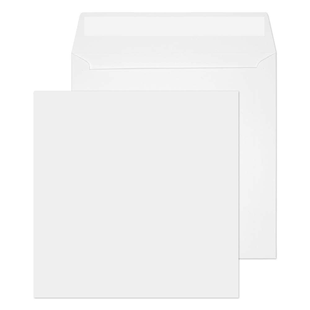 Blake Envelopes Purely Everyday 0160PS Quadratisch Briefumschläge Haftklebung Weiß 160 x 160 mm 100 g/m² | 500 Stück