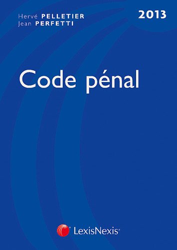 Code pénal, 2013