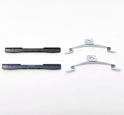 2 Sets Sunroof Shade Guide Rail Clips Slider Brackets for VW Jetta Golf Beetle