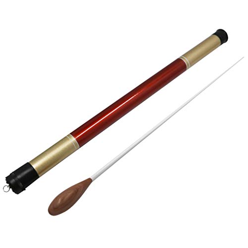 MOREYES Music Baton Orchestra Baton Band Conducting Baton with Tube Sleeve (Pear Wood)